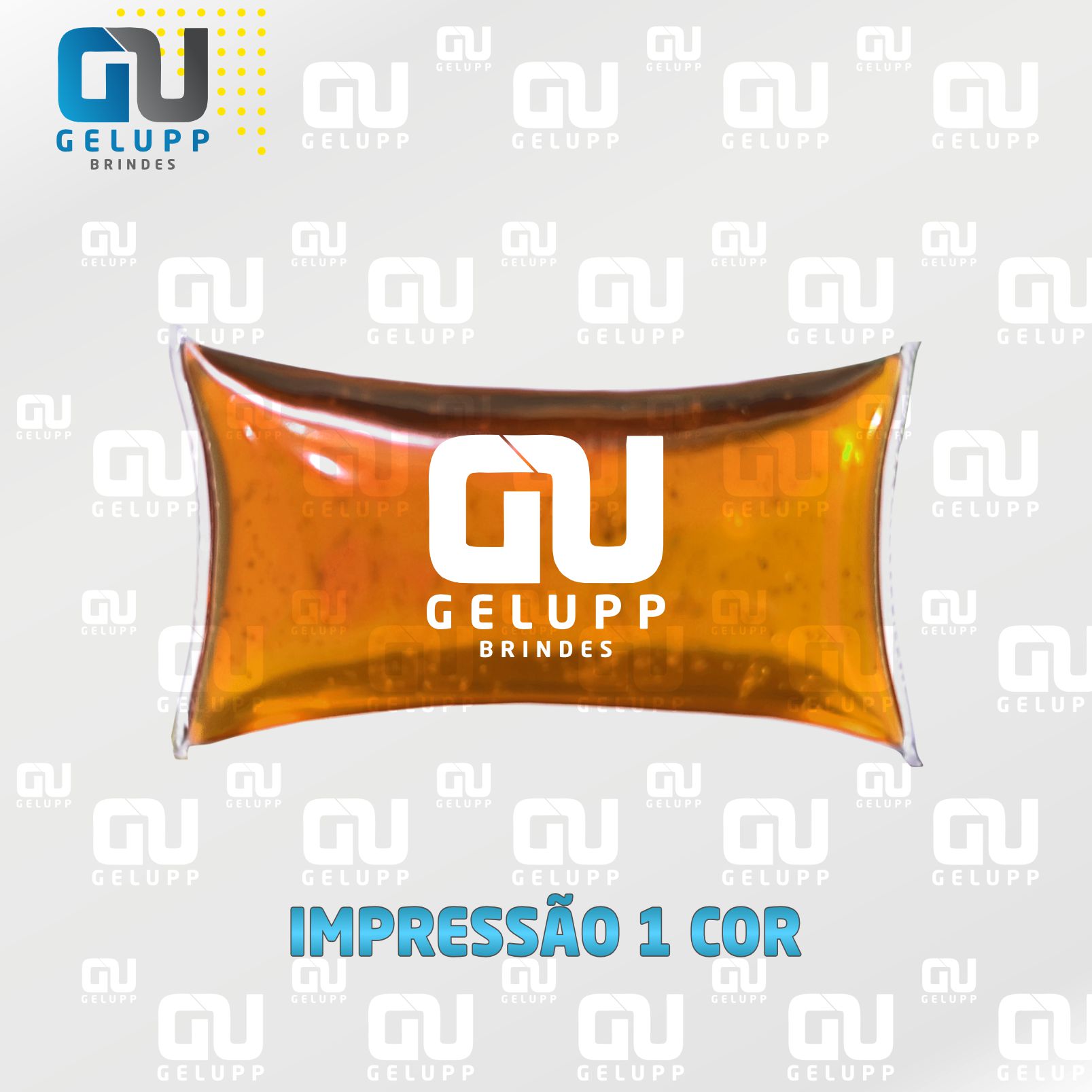 Bolsa Térmica Retângulo 6x3 - GELUPP Com Gravação 1 cor - Imagem 2
